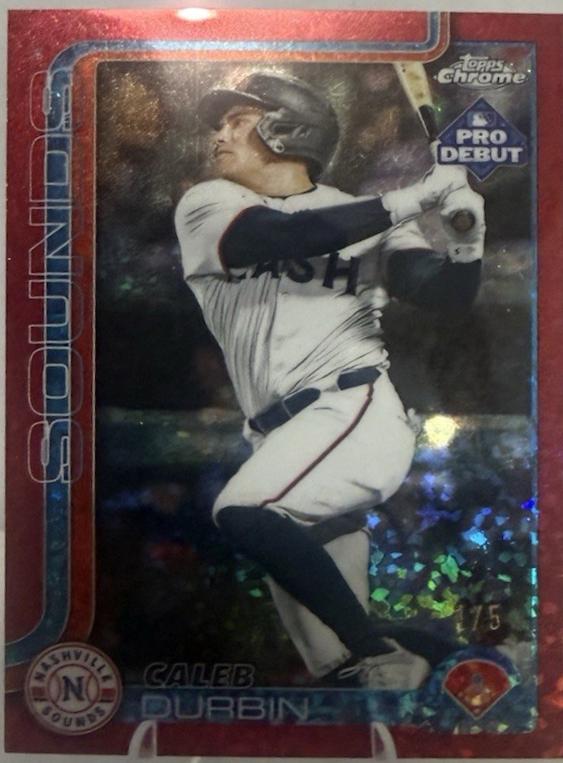 Caleb Durbin [Red Refractor] #PDC-160