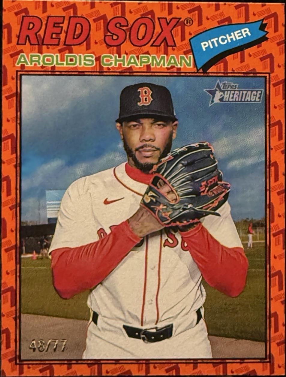 Aroldis Chapman [Color Of The Year Orange] #359