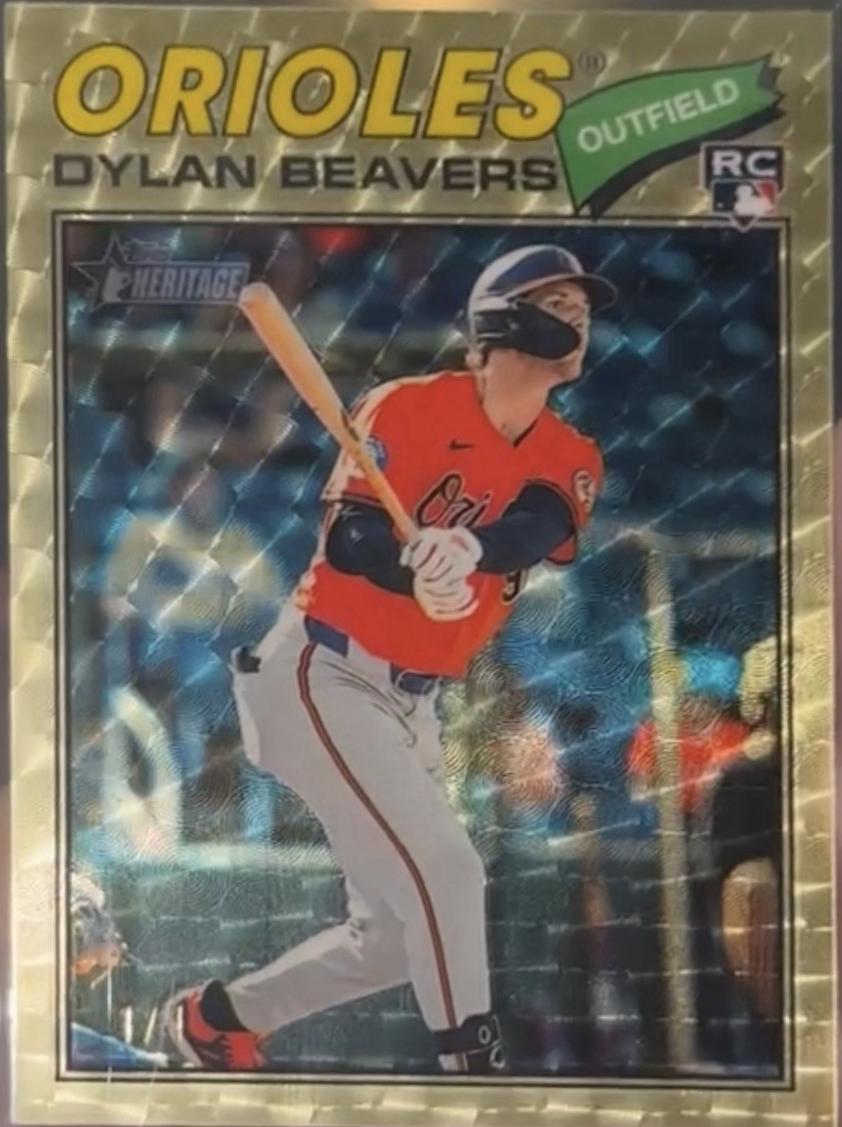 Dylan Beavers [Superfractor Chrome] #48