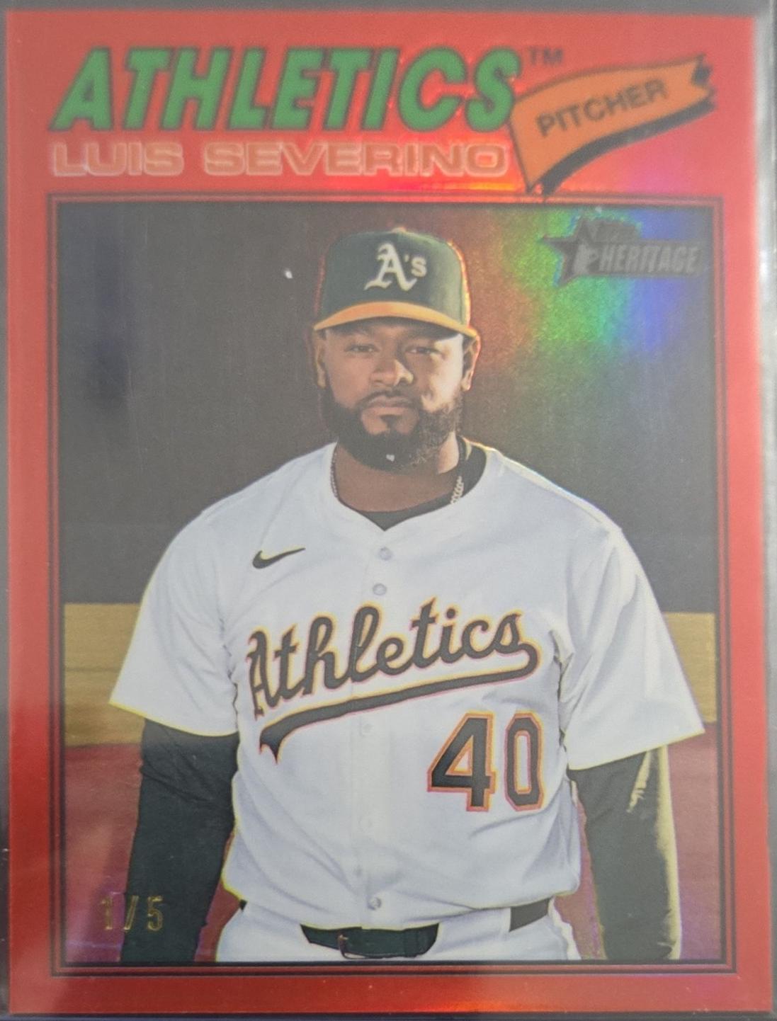 Luis Severino [Red Bordered Chrome] #206