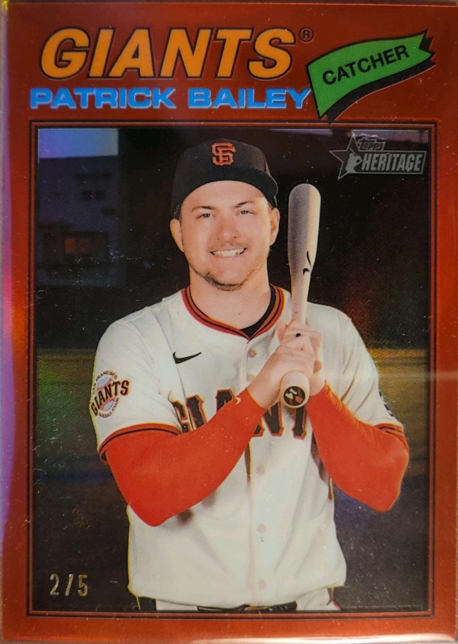 Patrick Bailey [Red Bordered Chrome] #57