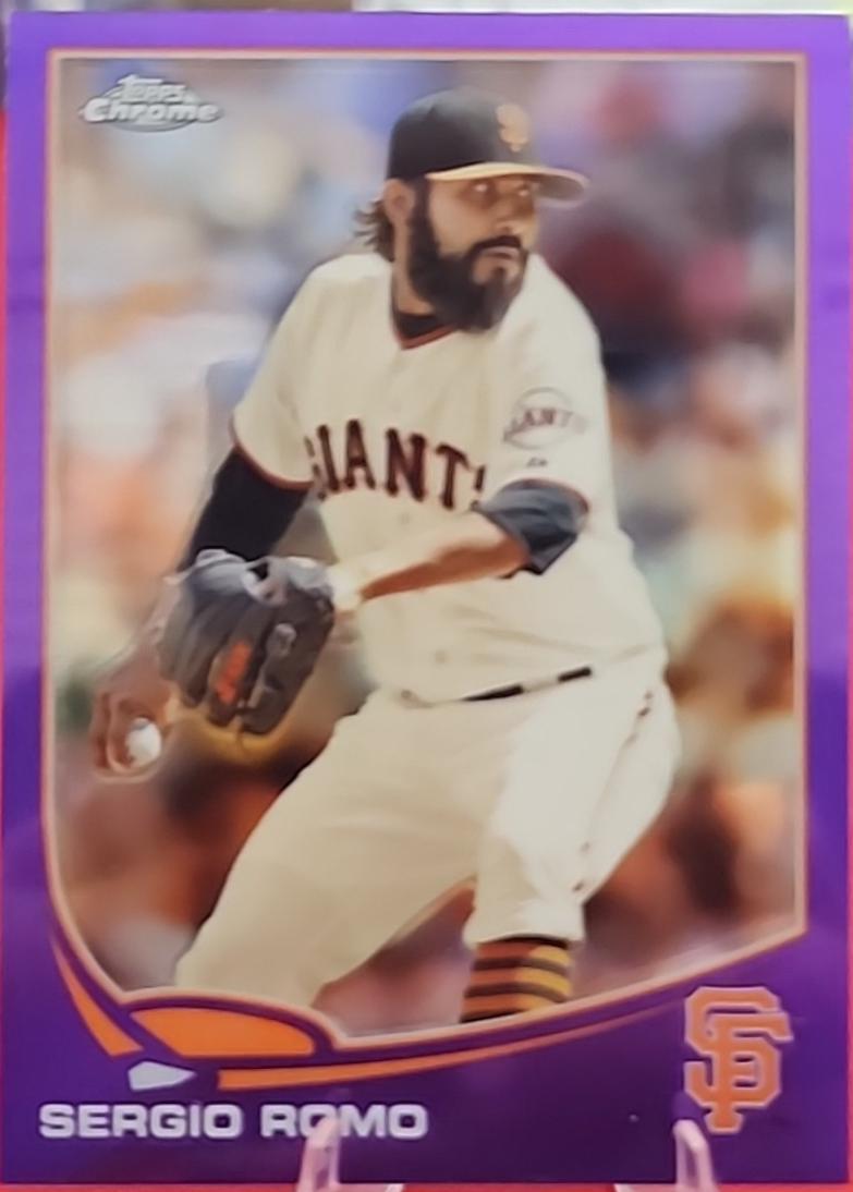Sergio Romo [Purple Refractor] #51