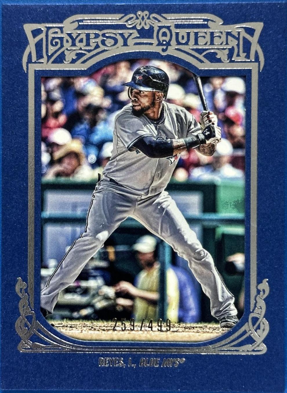 Jose Reyes [Framed Paper Blue] #247