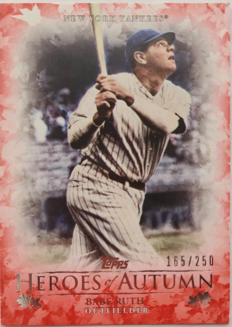 Babe Ruth [Red] #HA-11