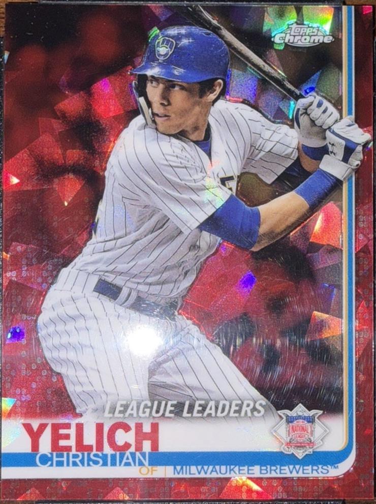 Christian Yelich [Red Refractor] #239