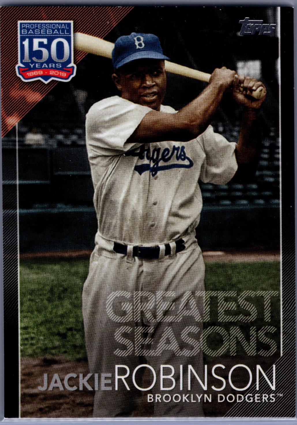 Jackie Robinson [Black] #150-96