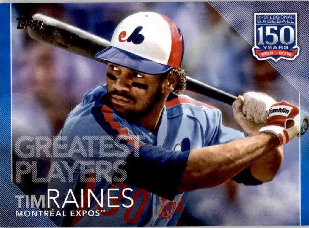 Tim Raines [Blue] #150-41