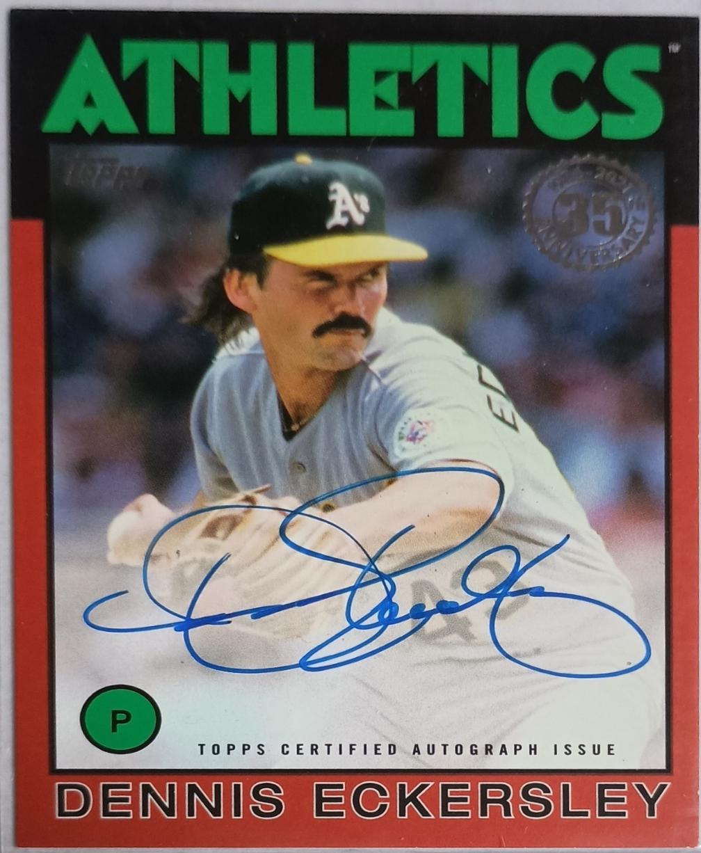 Dennis Eckersley [Red] #86A-DE
