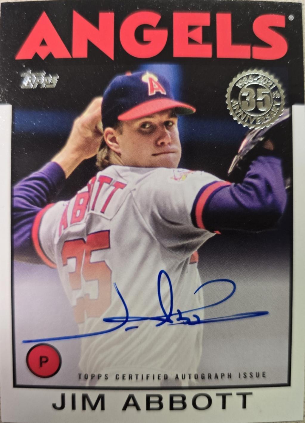 Jim Abbott #86A-JA
