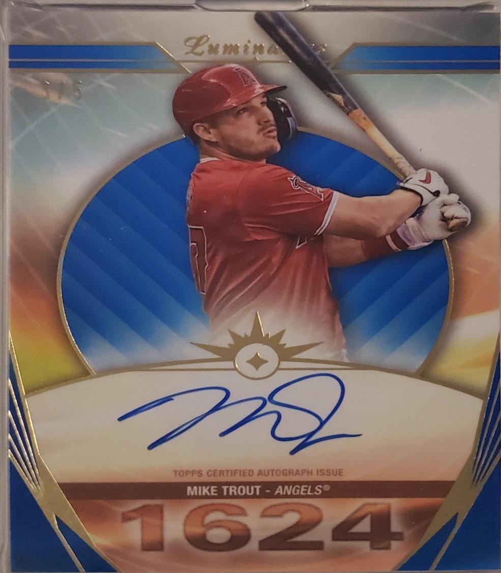 Mike Trout [Blue] #HK-MT