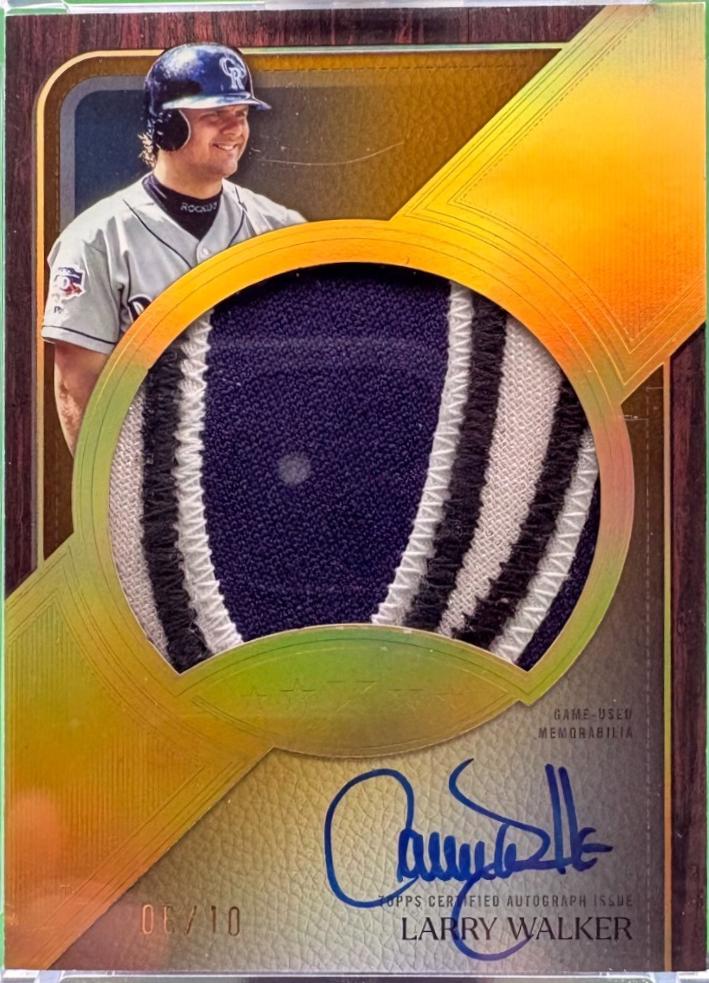 Larry Walker [Gold] #JPA-LW