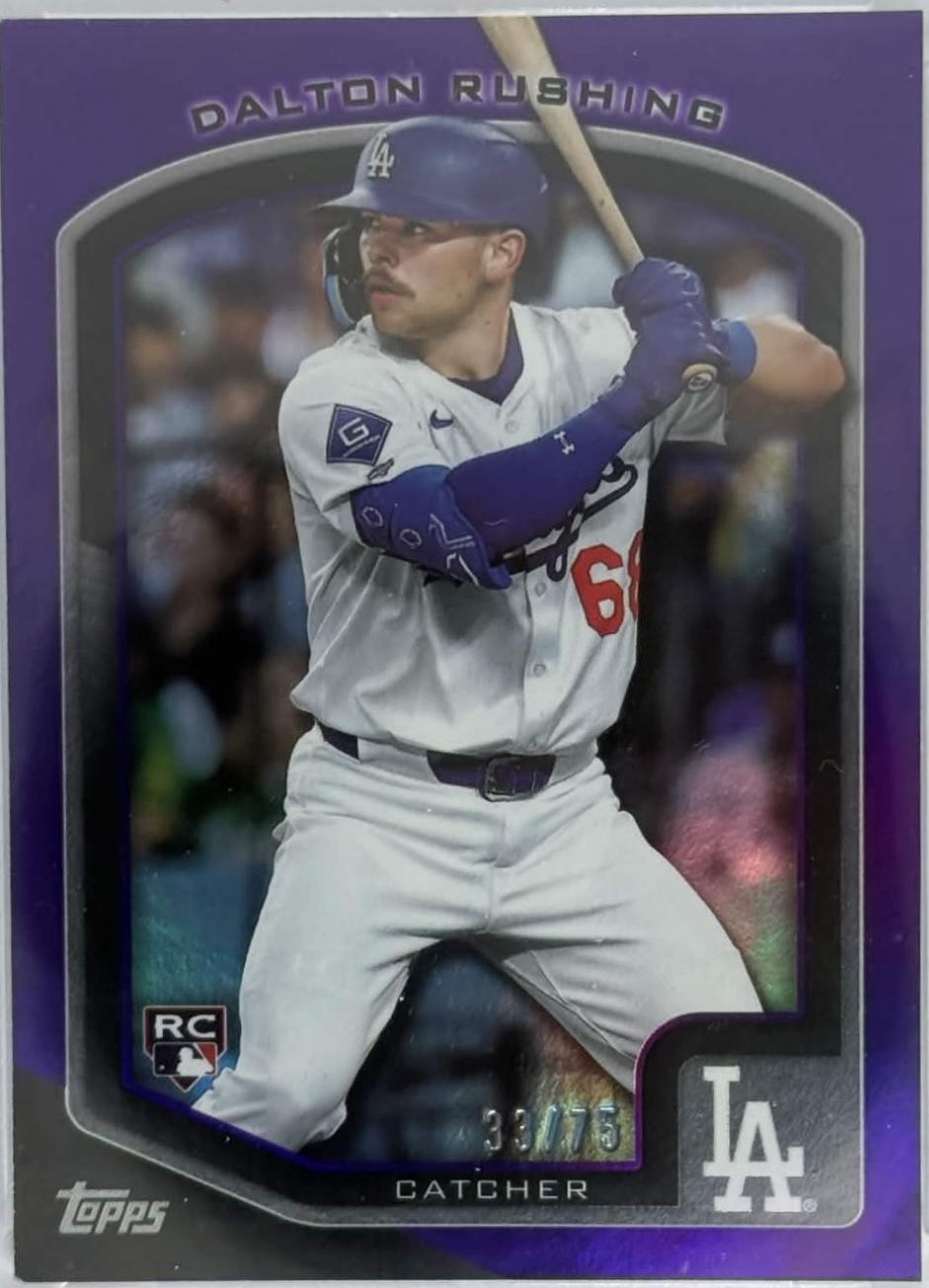 Dalton Rushing [Purple Foil] #66