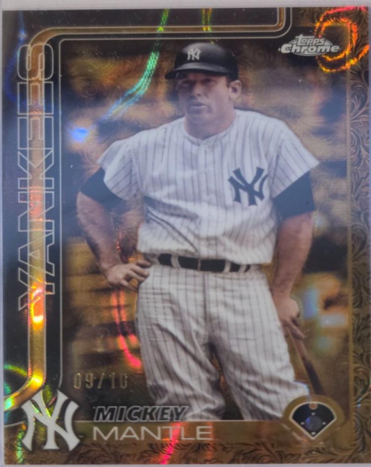Mickey Mantle [Gold Lava] #18