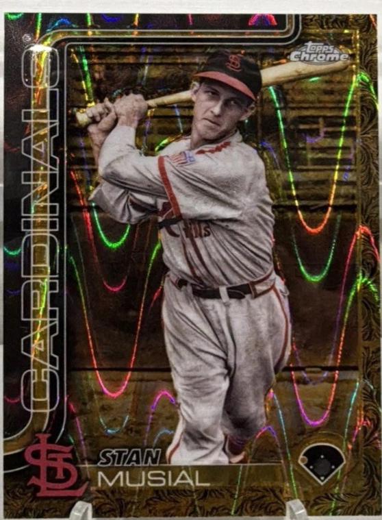Stan Musial [Gold RayWave] #87