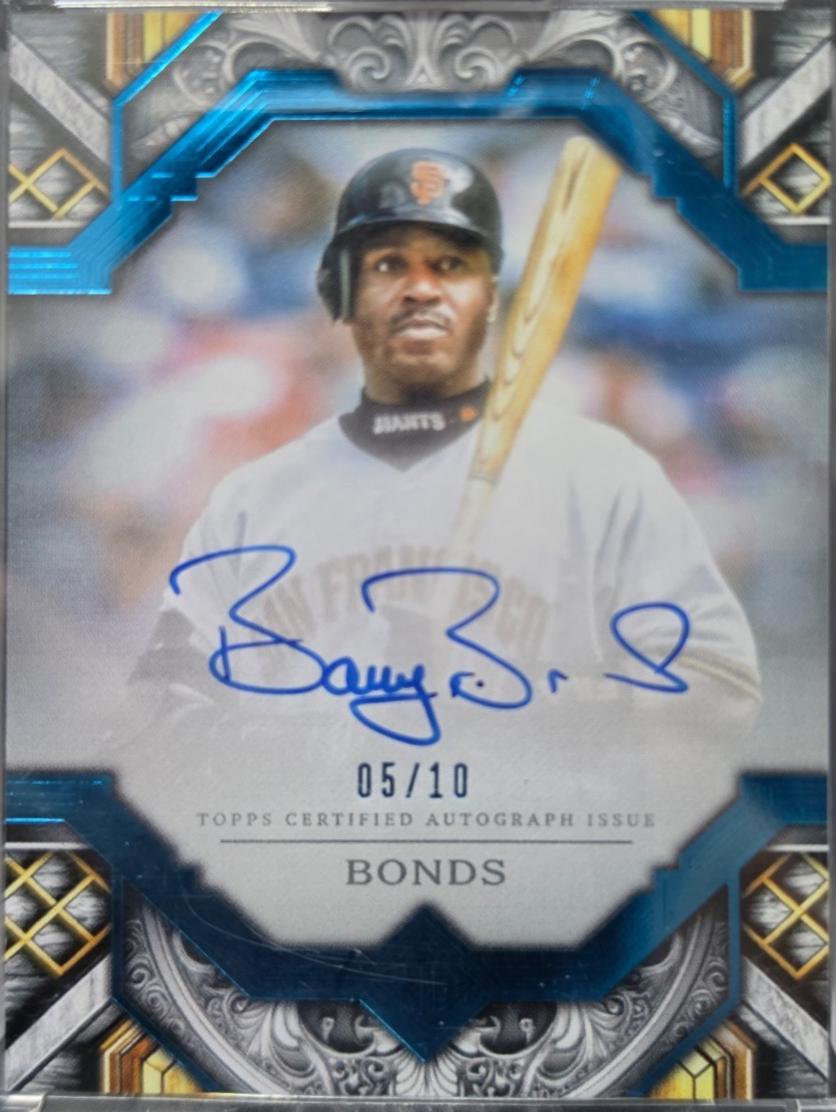 Barry Bonds [Blue] #TAC-BB