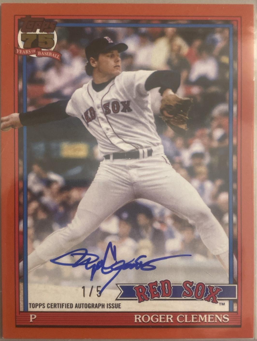 Roger Clemens [Red] #91A-RCL