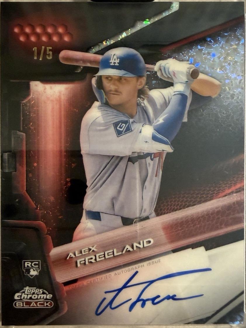 Alex Freeland [Red Mini-Diamond Refractor] #CBA-AF