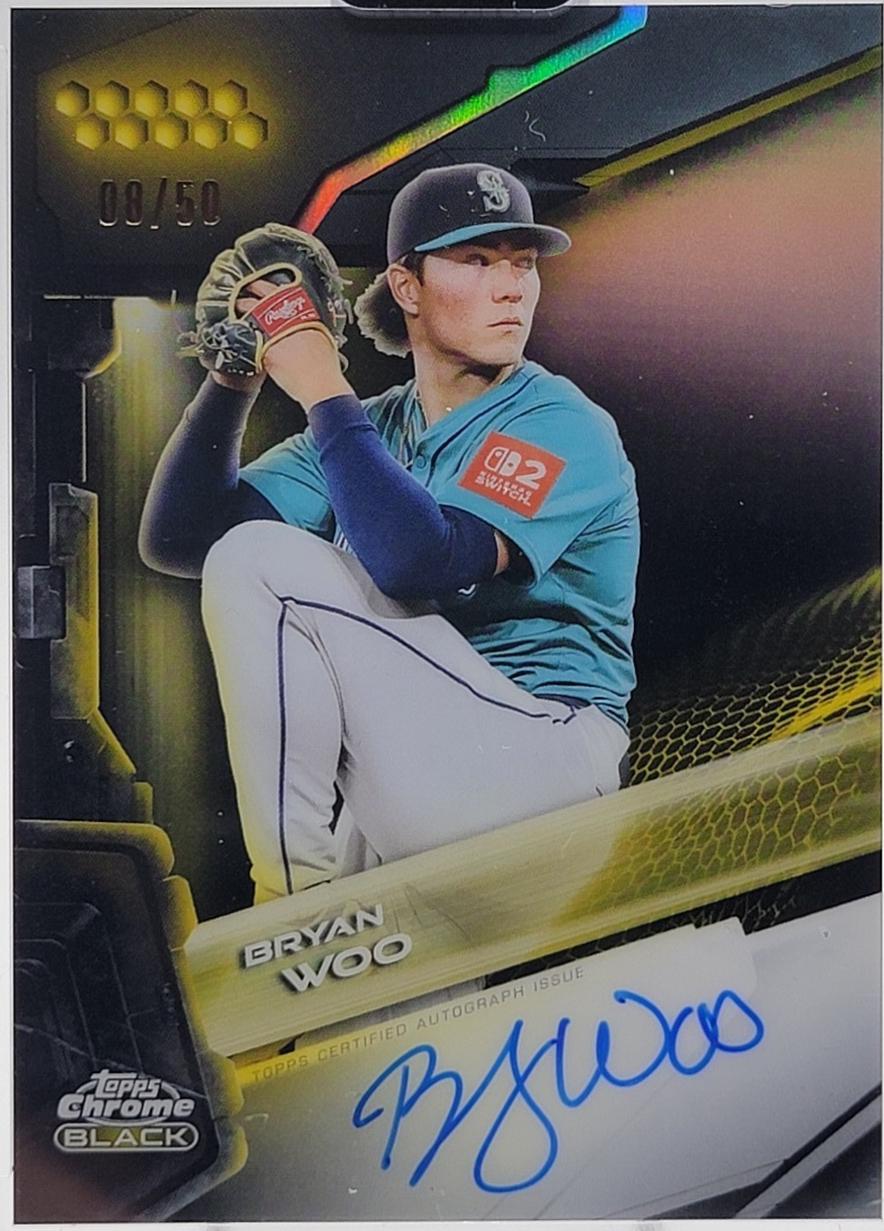 Bryan Woo [Gold Refractor] #CBA-BW