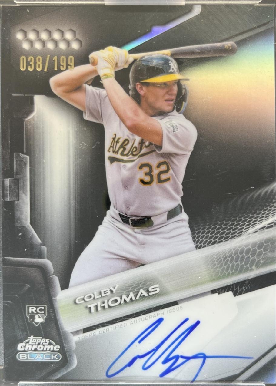 Colby Thomas [Refractor] #CBA-CT