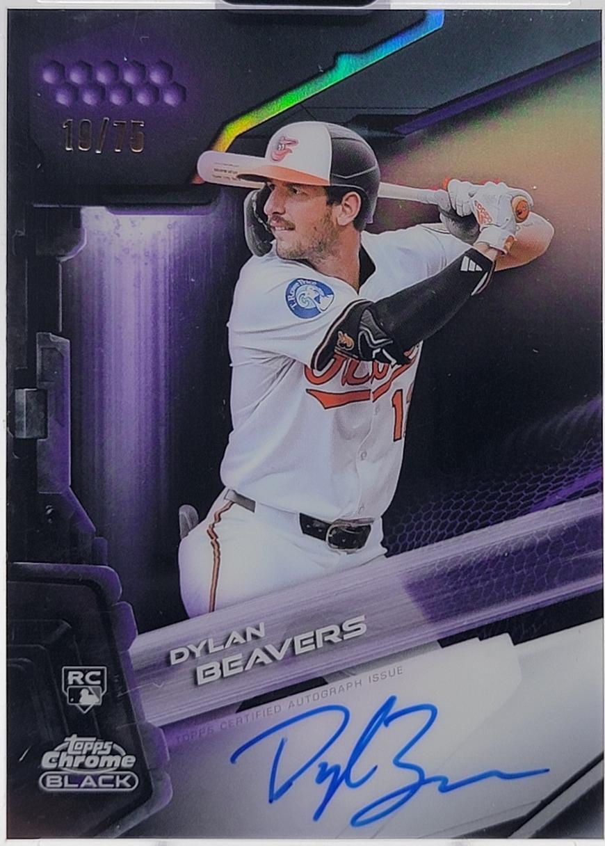 Dylan Beavers [Purple Refractor] #CBA-DBE