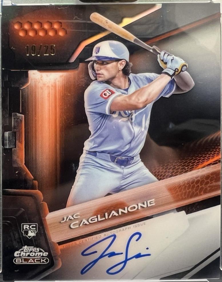 Jac Caglianone [Orange Refractor] #CBA-CAG