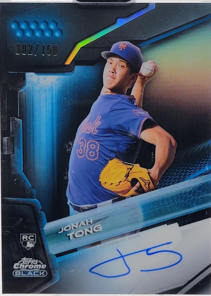 Jonah Tong [Blue Refractor] #CBA-JT