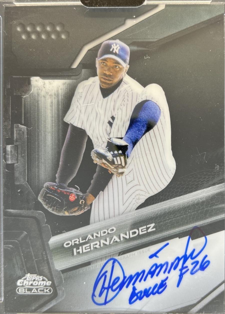 Orlando Hernandez #CBA-OH