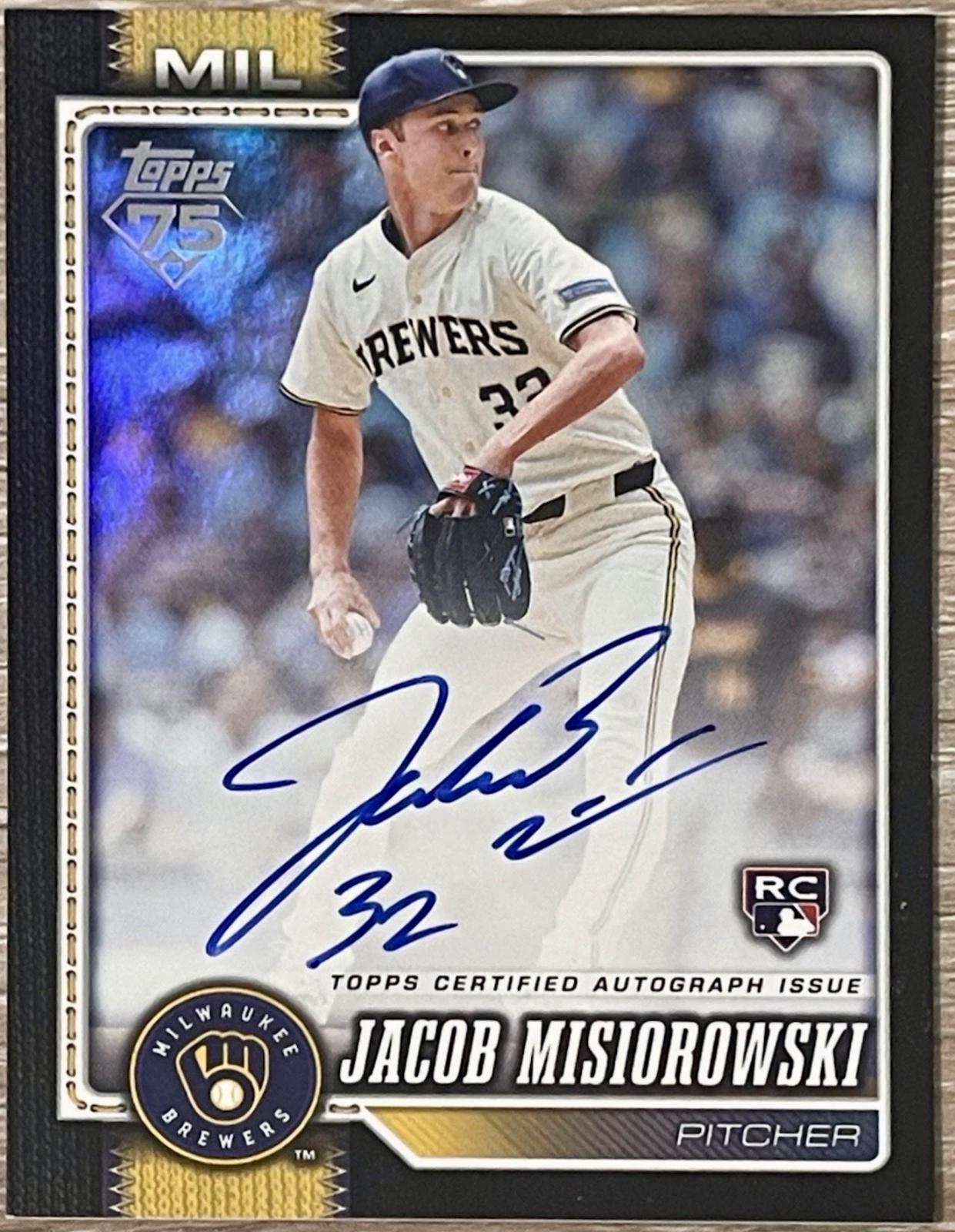 Jacob Misiorowski [Black Foil] #10
