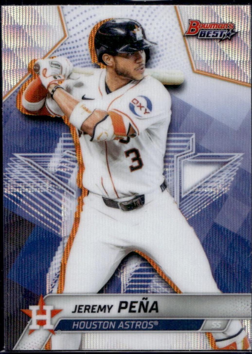 Jeremy Pena [Wave Refractor] #34