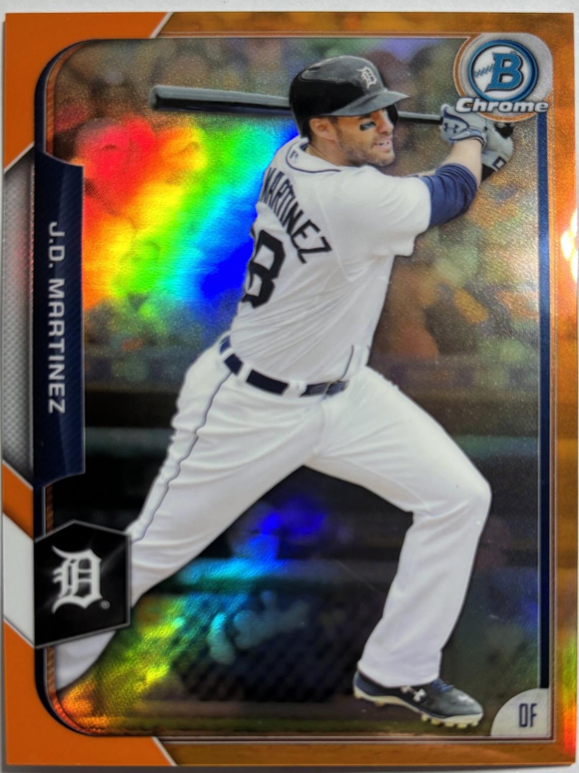 J.D. Martinez [Orange Refractor] #35