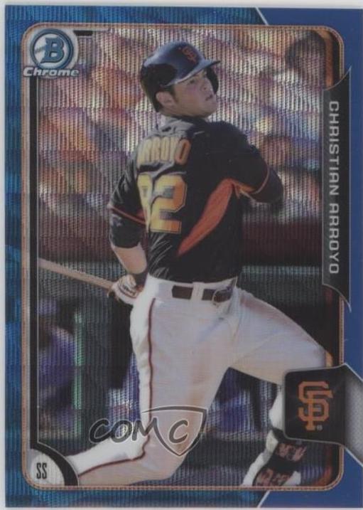 Christian Arroyo [Blue Wave Refractor] #BCP157