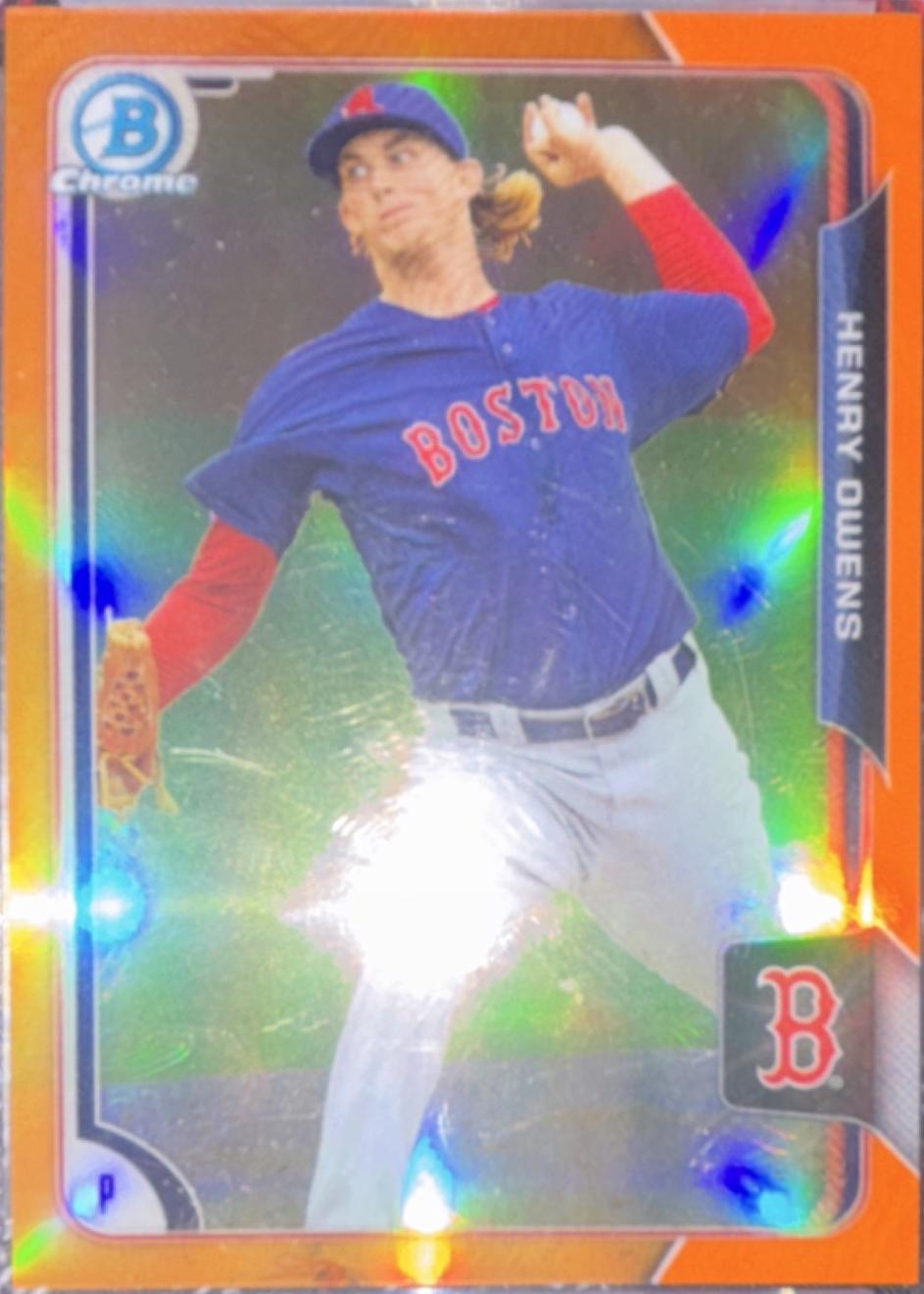 Henry Owens [Orange Refractor] #BCP92