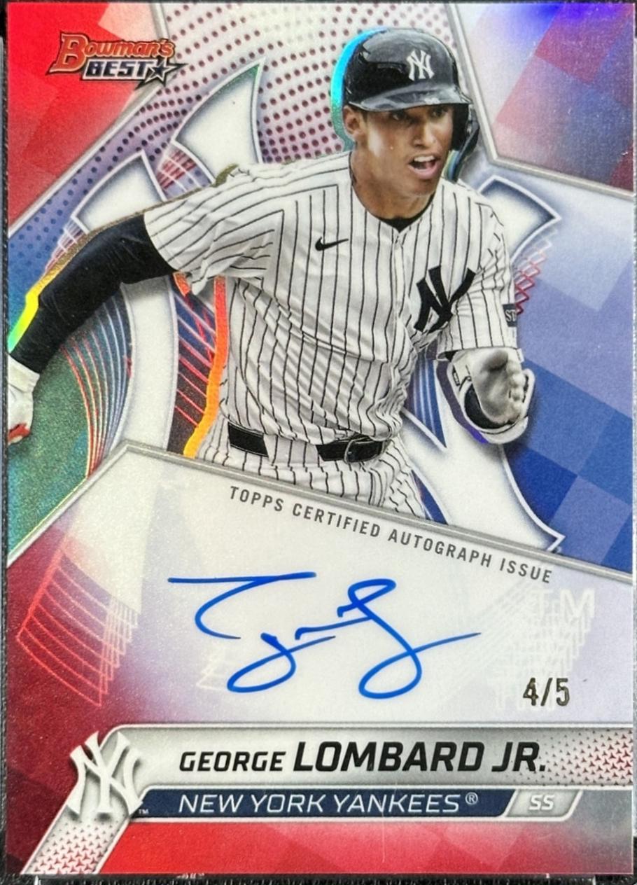 George Lombard Jr. [Red Refractor] #B25-GL
