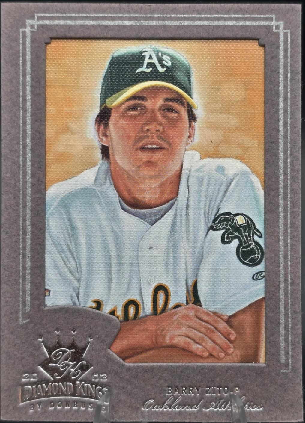 Barry Zito [Framed Silver Foil] #49