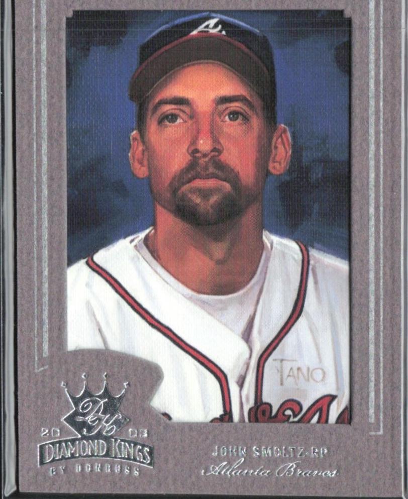 John Smoltz [Framed Silver Foil] #81