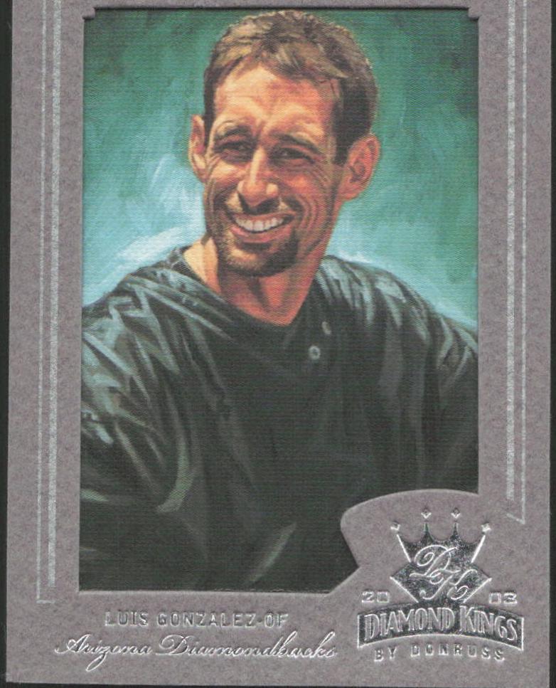 Luis Gonzalez [Framed Silver Foil] #76