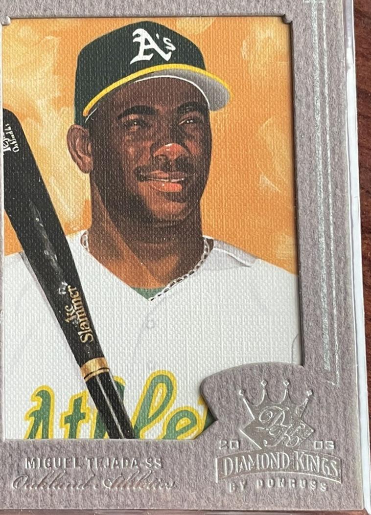 Miguel Tejada [Framed Silver Foil] #51