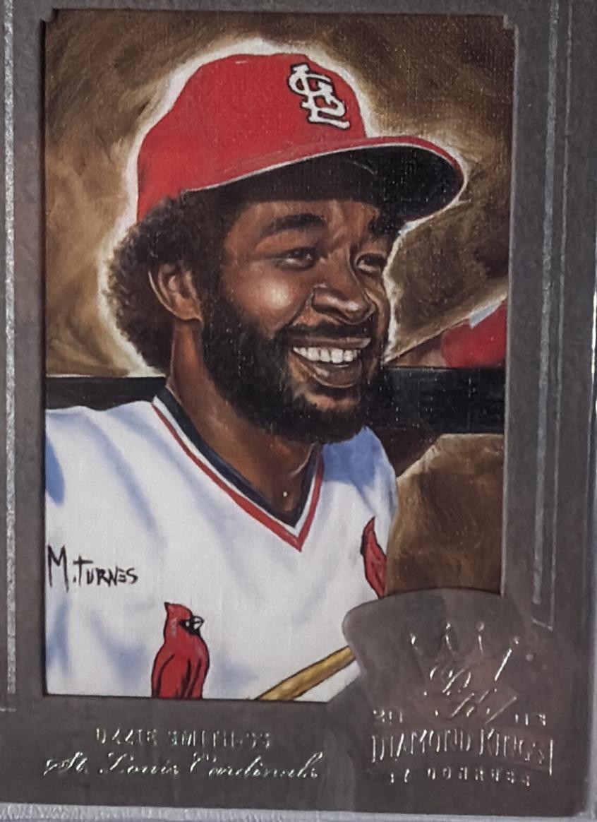 Ozzie Smith [Framed Silver Foil] #161