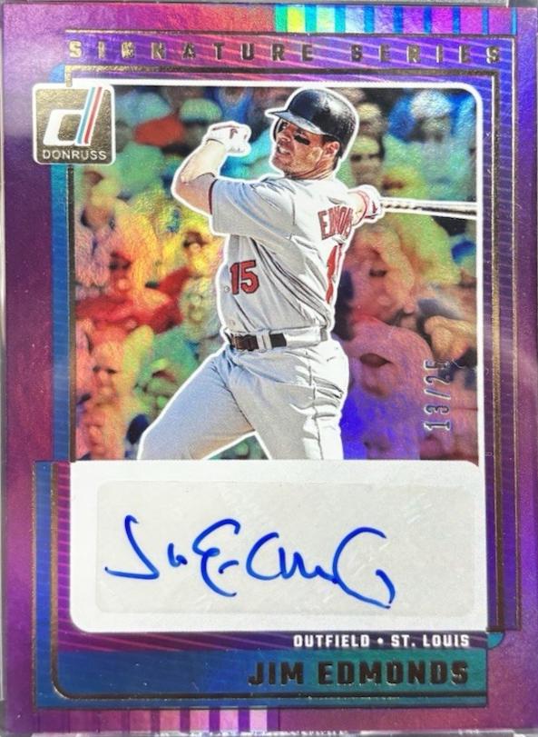 Jim Edmonds [Purple] #21