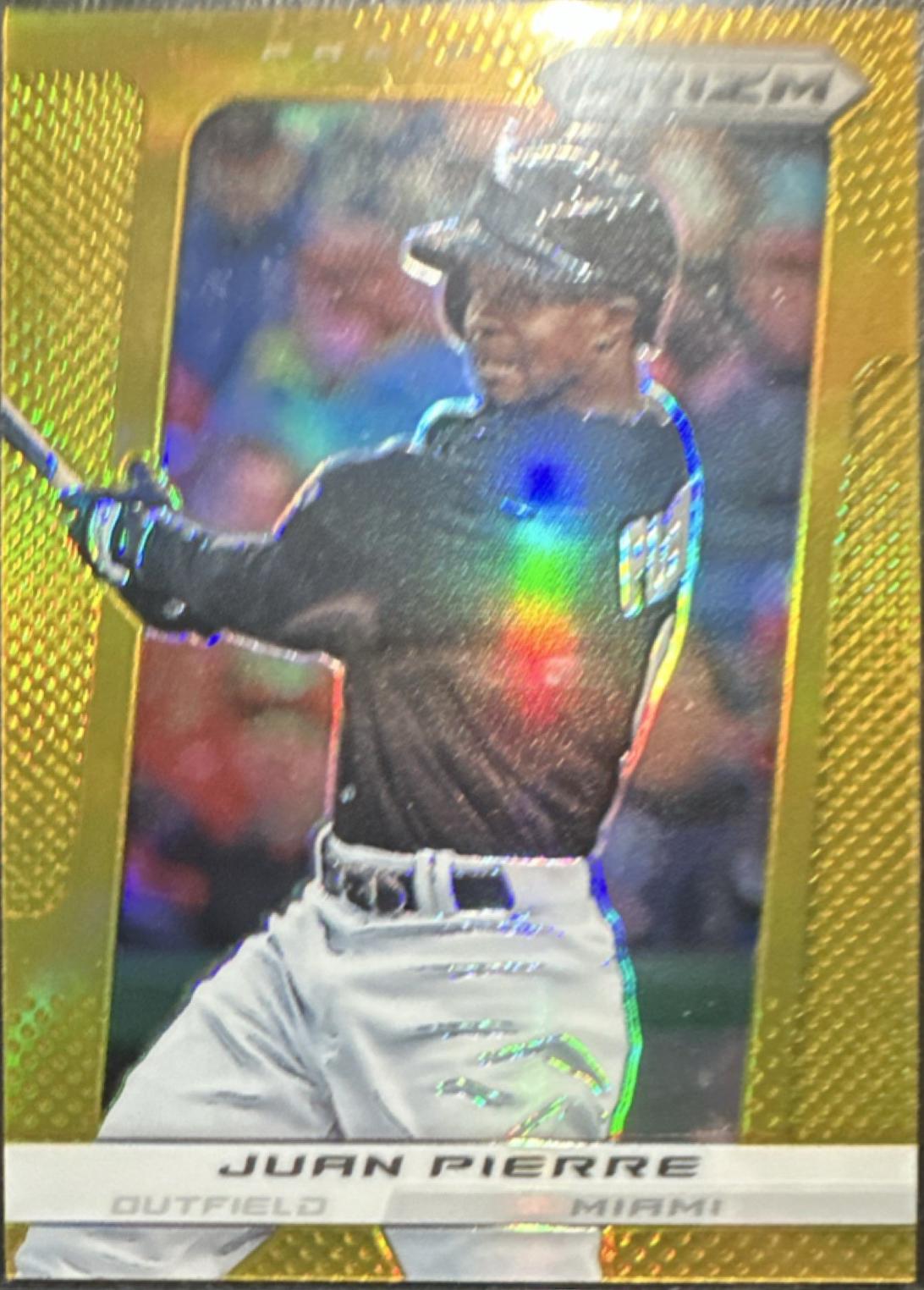 Juan Pierre [Gold Prizm] #14