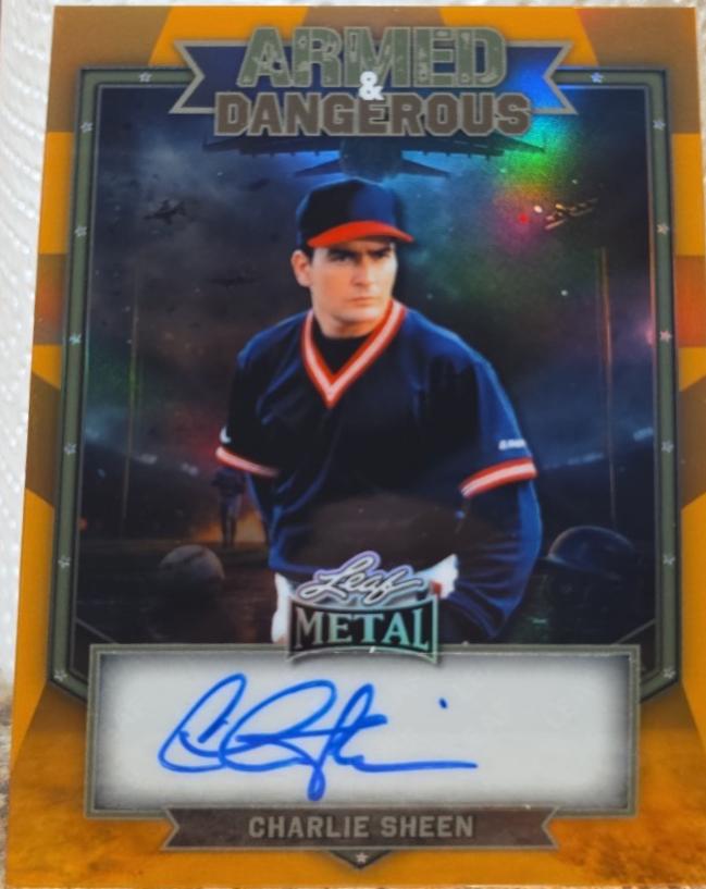 Charlie Sheen [Super Prismatic Gold] #ARA-CS2