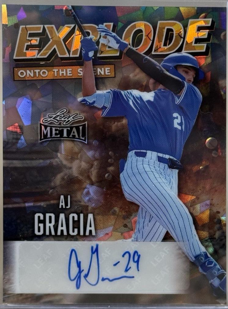 AJ Gracia [Crystal Platinum] #EA-AJG