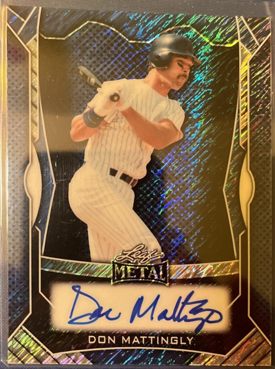 Don Mattingly [Shimmer Blue] #OC-DM2