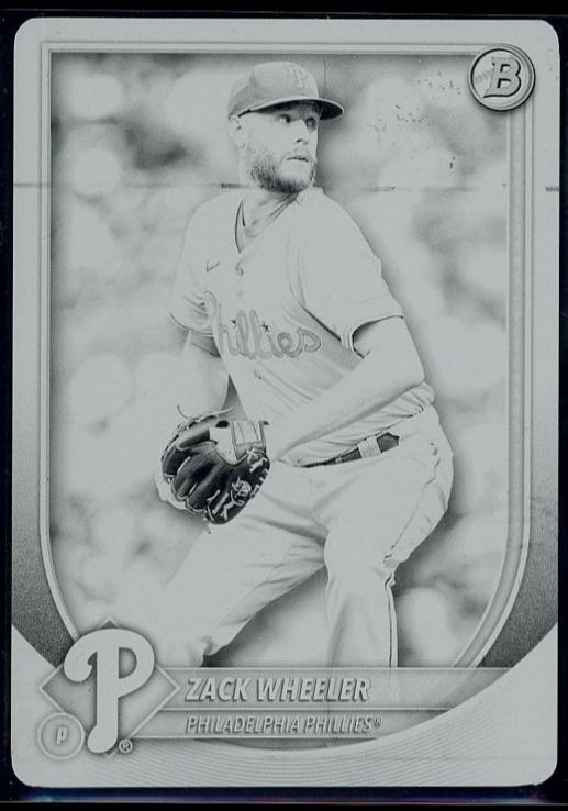 Zack Wheeler [Printing Plate] #45