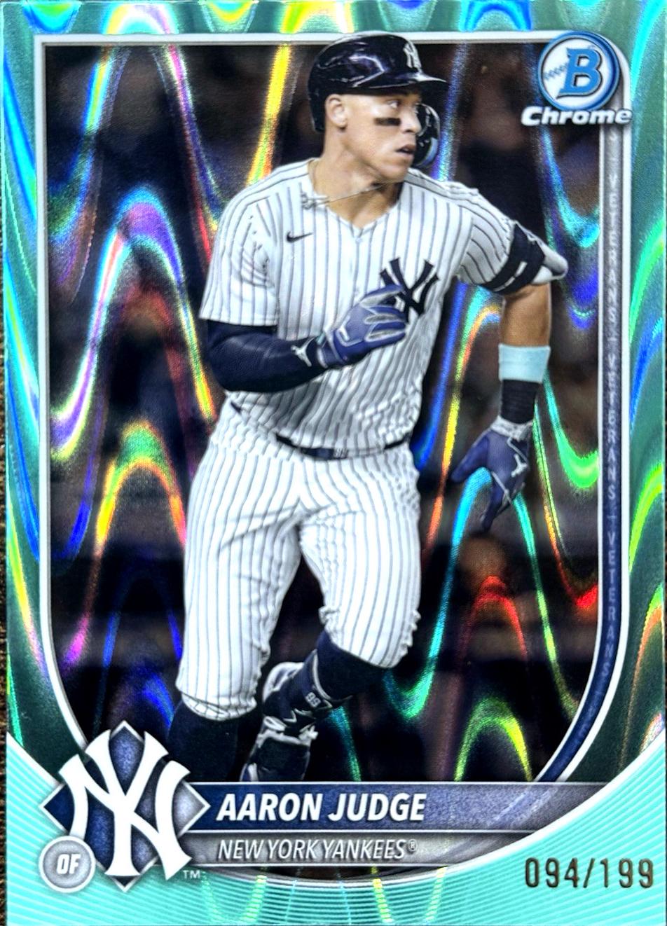 Aaron Judge [Aqua Wave Refractor] #99