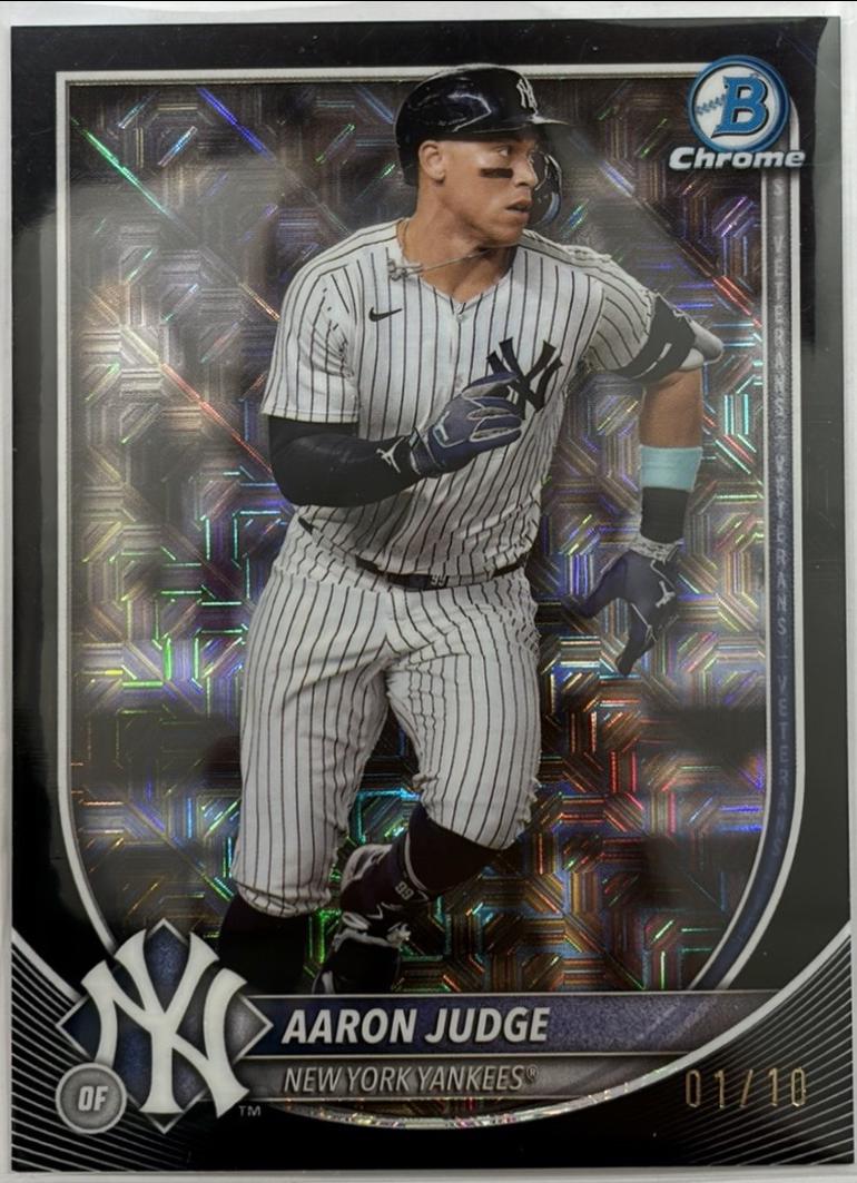 Aaron Judge [Black Mojo Refractor] #99