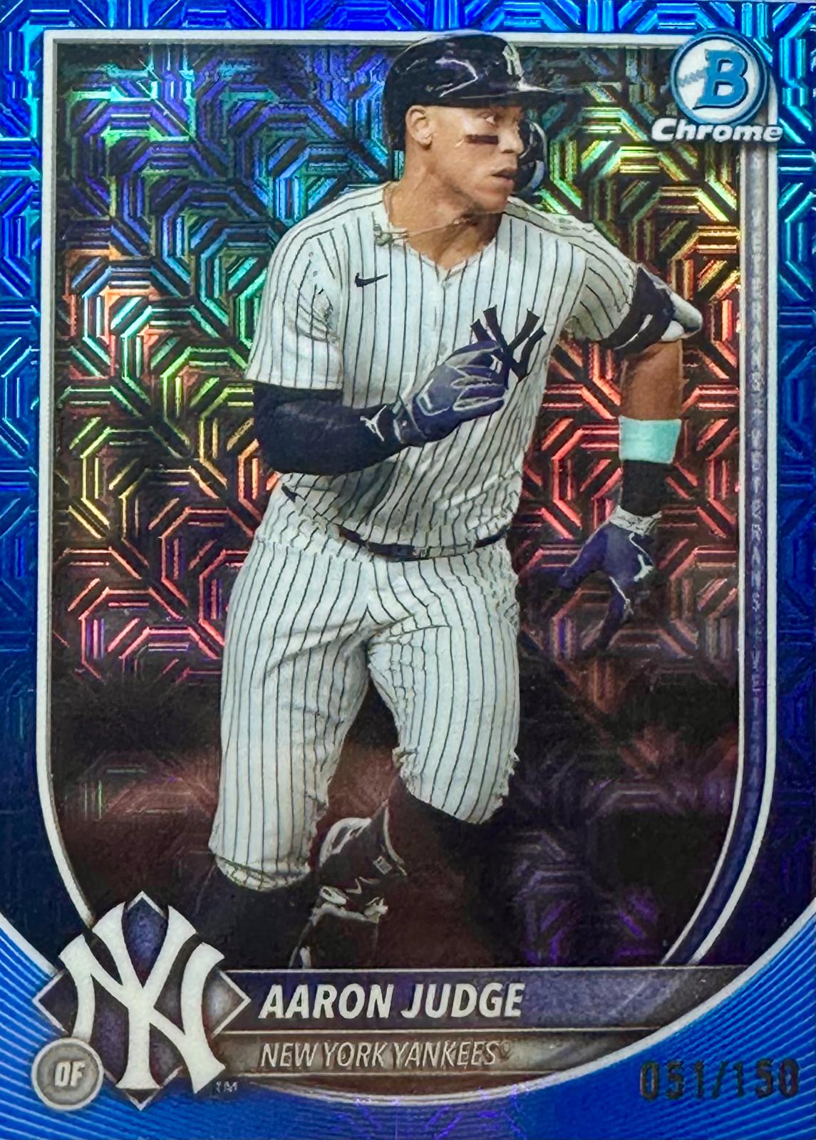 Aaron Judge [Blue Mojo Refractor] #99