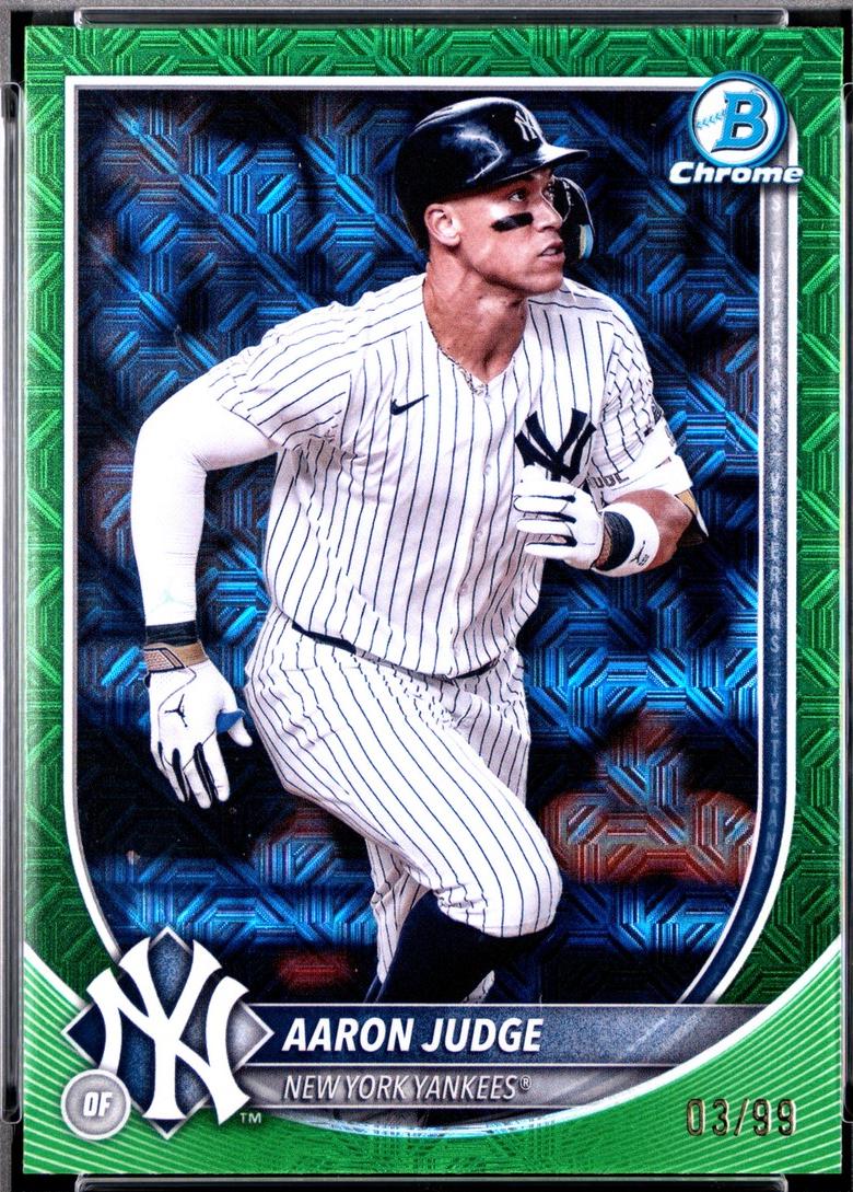 Aaron Judge [Green Mojo Refractor] #99