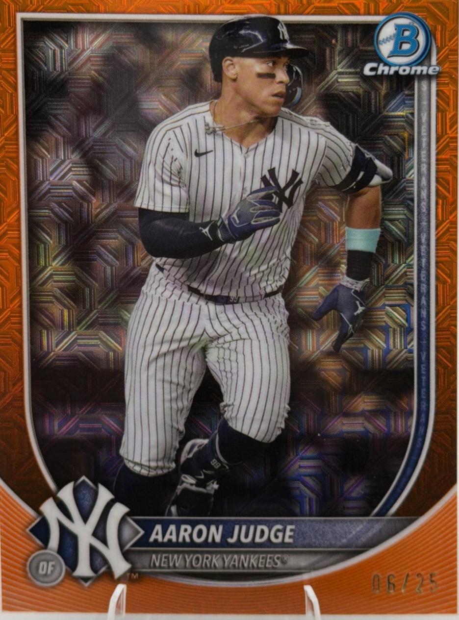 Aaron Judge [Orange Mojo Refractor] #99