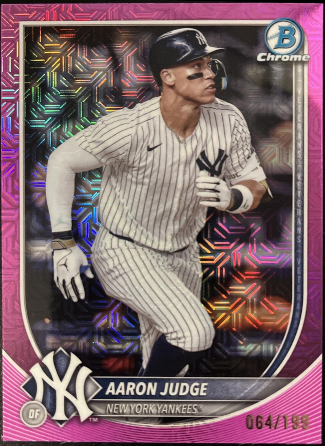 Aaron Judge [Pink Mojo Refractor] #99